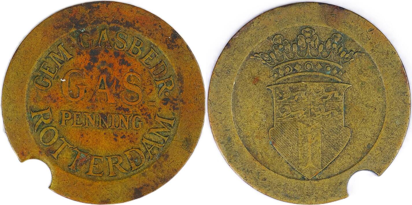 Netherlands 1m3 Gas Gemeinde Rotterdam Gasmarke Mit Klemme VF MA Shops netherlands-1m3-gas-gemeinde-rotterdam-gasmarke-mit-klemme-vf-ma-shops