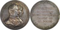 Germany / Prussia Silberhochzeit von Kaiser Wilhelm II und Kaiserin Victoria Auguste Emil Weigand Historical medal 1906 EF