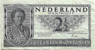 Netherlands 2 1/2 Gulden Queen Juliana -