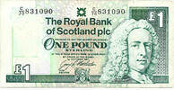 Scotland One Pound Signature: Mathewson -
