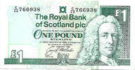 Scotland 5 Pounds Signature: Mathewson -
