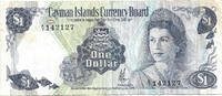 Cayman Islands One Dollar Queen Elizabeth II -