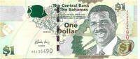 Bahama's One Dollar -
