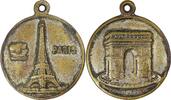 France Historical medal Souvenir medal Eiffel Tower and Arc de Triomphe -