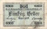 Austria / Aschach 50 Pfennig Kriegsgefangenenlager -