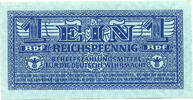 Germany 1 Reichspfennig Deutsche Wehrmacht -