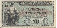 U.S.A 10 Cents MPC - Series 481 -