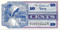 U.S.A 10Cents MPC - Series 661 -