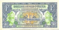 British Armed Forces 1 Shilling 1st Series -