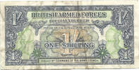 British Armed Forces 1 Shilling 1st Series -