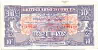 British Armed Forces 10 Shillings 1st Series -