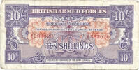 British Armed Forces 10 Shillings 1st Series -