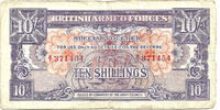 British Armed Forces 10 Shillings 1st Series -