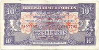 British Armed Forces 10 Shillings 1st Series -