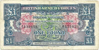 British Armed Forces One Pound 1st Series -