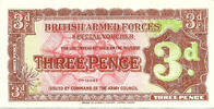 British Armed Forces 3 Pence 2nd Series -