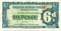 British Armed Forces 6 Pence 2nd Series -