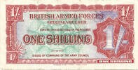 British Armed Forces 1 Shilling 2nd Series -