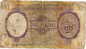 British Military Authority One Pound Block C = Tripolitania -