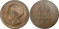 Netherlands (Nijmegen) Königin Wilhelmina Silbernes Jubiläum St. Stephanskirche - Wienecke & V/D Hoef Historical medal 1923 EF Spots