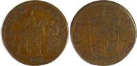 England Jeton Elisabeth I. und ihr Wappen / Hans Krauwinckel -