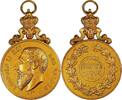 Belgium / Zaventem Historical medal Leopold II – Gesellschaft Guillaume Tell Armbrustschützen 25. Jahrestag – Hart -