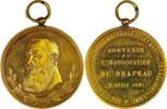 Belgium Historical medal Leopold II - Andenken an die Einweihung der Fahne der ehemaligen Soldaten RR -