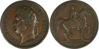 France Historical medal König Louis-Philippe I - Statue des Herzogs von Orléans / Barré -