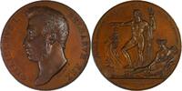 Netherlands Historical medal Huldigung an König Wilhelm I. für den Bau des Kanals von Gent nach Terneuzen -