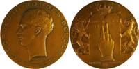Belgium Historical medal Inthronisation von König Leopold III - Bonnetain -