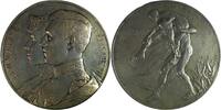Belgium Historical medal König Albert I. und Königin Elisabeth von Belgien – Gegenseitige Hilfe im Krieg -