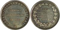 France Historical medal Pariser Handel mit Holzkohle und Brennholz – Handelskammer gegründet 1862 -