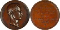 Belgium S.K.H. Philippe Graf von Flandern von Dubois Historical medal 1855 EF