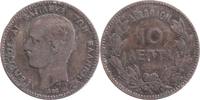 Griechenland 10 Lepta Georg I. 1860-1913