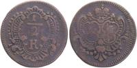 Würzburg, Bistum 1/2 Kreuzer <i>Adam Friedrich von Seinsheim 1755-1779</i> -