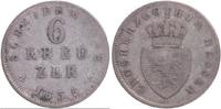 Hessen-Darmstadt 6 Kreuzer <i>Ludwig II. 1830-1848</i> -