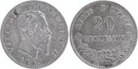 Italien 20 Centesimi Victor Emanuel II. 1849-1878 -