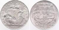 Portugal 2,5 Escudos Silber Segelschiff Vasco da Gamas -