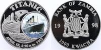Sambia 1000 Kwacha Untergang der Titanic -