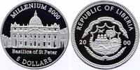 Liberia 5 Dollars Millenium, Petersdom -