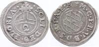 Bayern 2 Kreuzer ohne Jahr Maximilian II. Emanuel 1679-1726 -