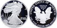 USA 1 Dollar American Silver Eagle, 1 Unze Feinsilber PP -