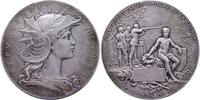 Frankreich Silbermedaille o.J. (1893) Auf den Schießwettbewerb -