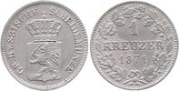 Hessen-Darmstadt 1 Kreuzer Ludwig III. 1848-1877 -