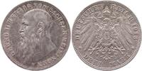 Sachsen-Meiningen 3 Mark 1913 D Georg II. 1866-1914 sehr schön-vorzüglich