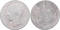 Griechenland 1 Drachme Georg I. 1860-1913 -