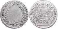 RDR Habsburg 20 Kreuzer Franz I. 1745-1765 -