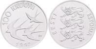 Estland 100 Krooni Silber Schwalben -