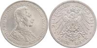 Preußen 3 Mark 1914 A Kaiser in Uniform wz. RF, vorzüglich 23,00 EUR  zzgl. 5,00 EUR Versand