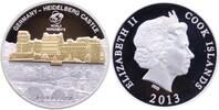 Cook Islands 10 Dollars Skulpturmünze Heidelberger Schloss -